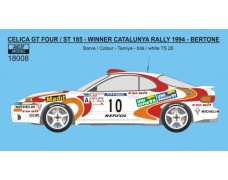 Decal – Toyota Celica ST 185 - Rally Catalunya 1994 – E.Bertone 1/18 - LIMITED 